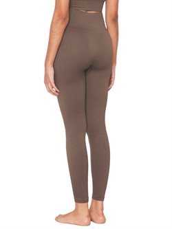 Brune Moonchild leggings i rib